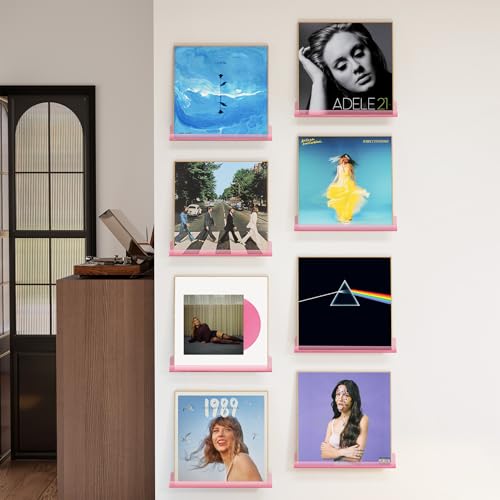 Vinyl Record Wall Mount Shelves, 12 inch Vinyl Holder - Image 7