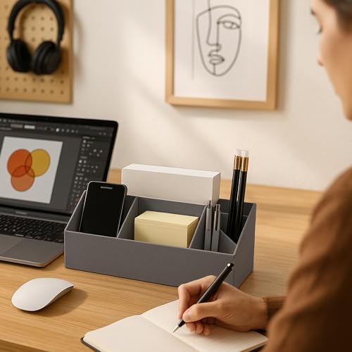 Bigso Elisa Desktop Organizer - Durable Office Desk Organizer - Image 7