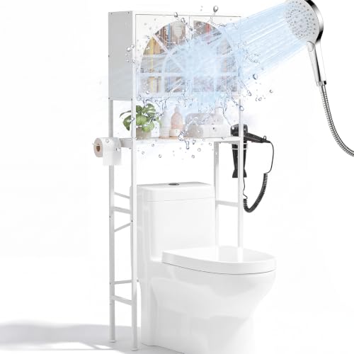 Xubialo 61"H Over The Toilet Storage Cabinet with Doors: Bathroom - Image 2