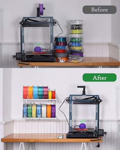 AHOWPD Wall Mount Filament Storage Rack- Wall Mount 3D - Image 6
