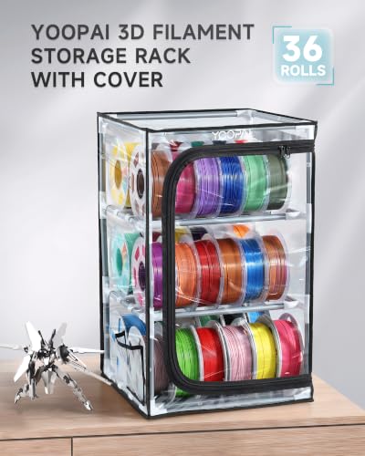 YOOPAI 3D Printer Filament Storage Box, 3-Tier Filament - Image 3