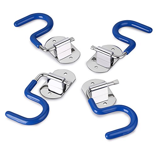 Sumnacon Mop Broom Holder Organizer, 8 Pcs S-Type Wall - Image 6