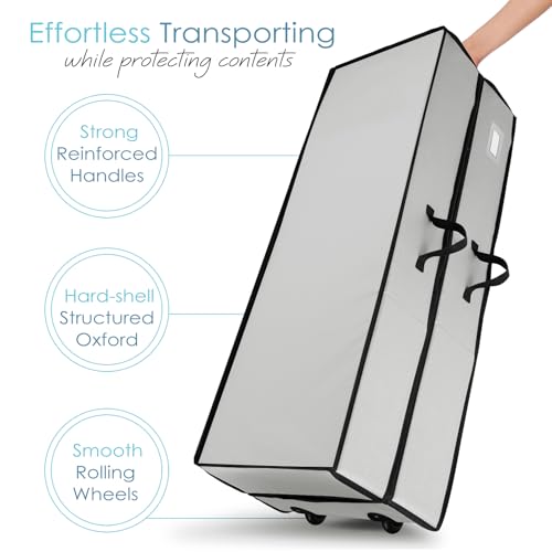 Hearth & Harbor Wrapping Paper Storage Container | Home Organization - Image 6