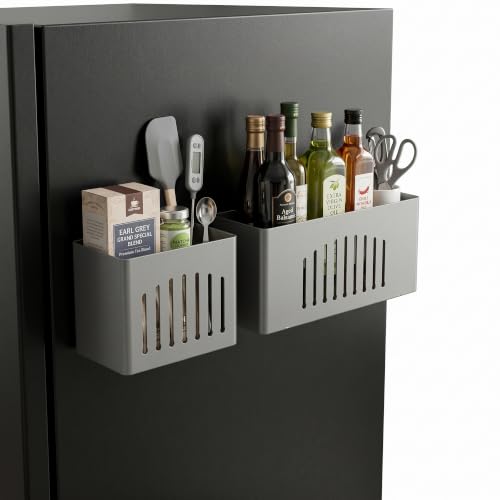 Magnetic Fridge Basket, Metal Magnetic Shelf - Image 2
