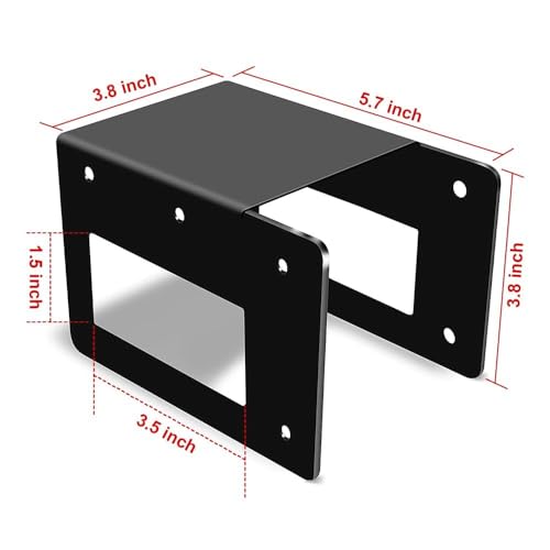 8 Pack Adjustable Firewood Log Storage Rack Bracket - Image 3