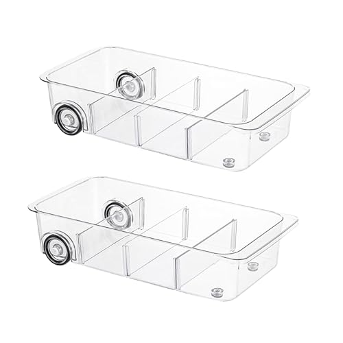 Fridge Organizer and Storage Drawer Roll Out Refrigerator - Image 2