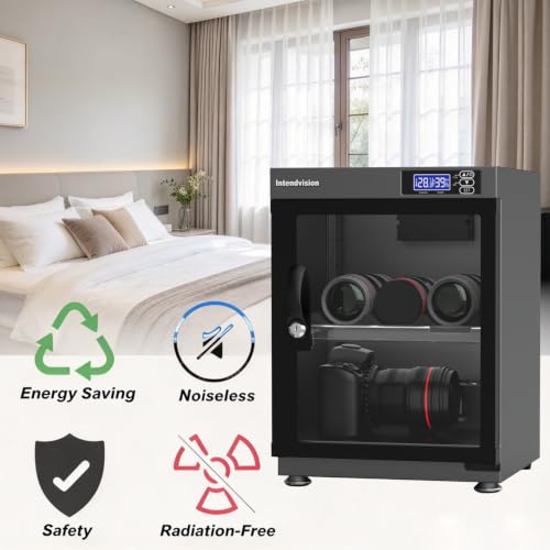 35L Camera Dehumidifying Dry Cabinet Box, 2 Layers - Image 5
