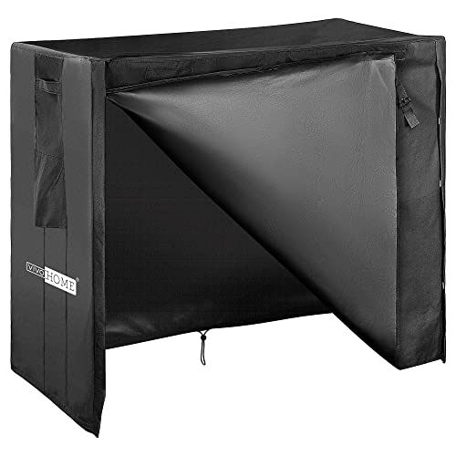 VIVOHOME 4ft Waterproof Firewood Log Rack Cover, Heavy - Image 4