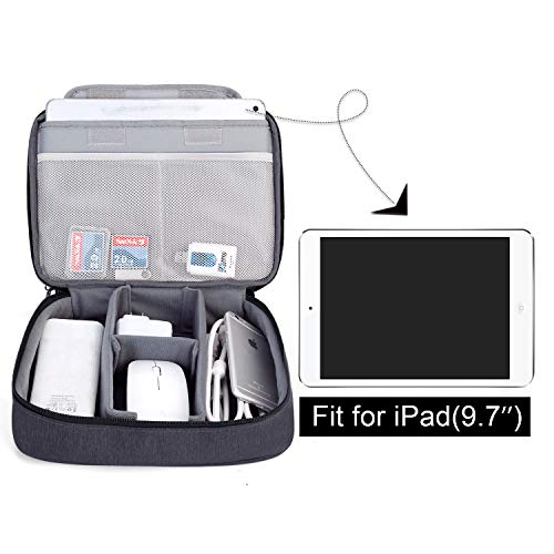 BUBM Electronic Organizer, Double Layer Travel Gear Bag - Image 3