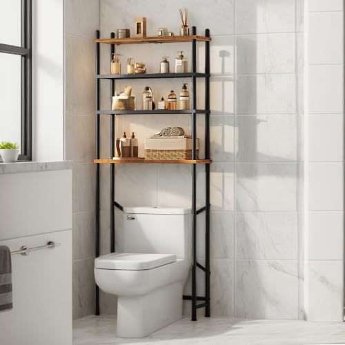 HOOBRO Over the Toilet Storage Cabinet, 4-Tier Over Toilet - Image 3