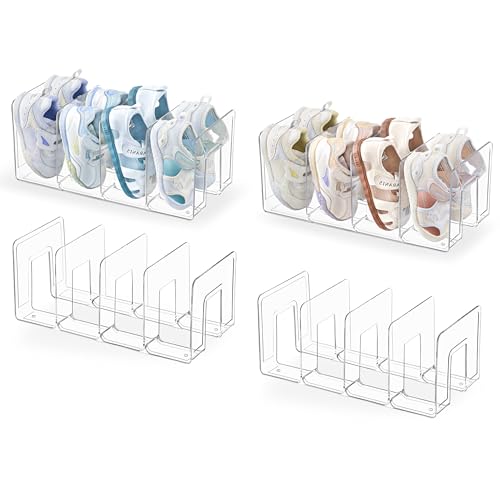 HBlife Clear Acrylic Kids Shoe Rack for Closet Organ | All Products - Image 2