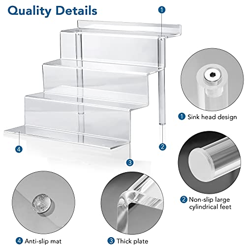 bigantss 12 Inch Acrylic Shelf for Perfume Organizer | All Products - Image 4
