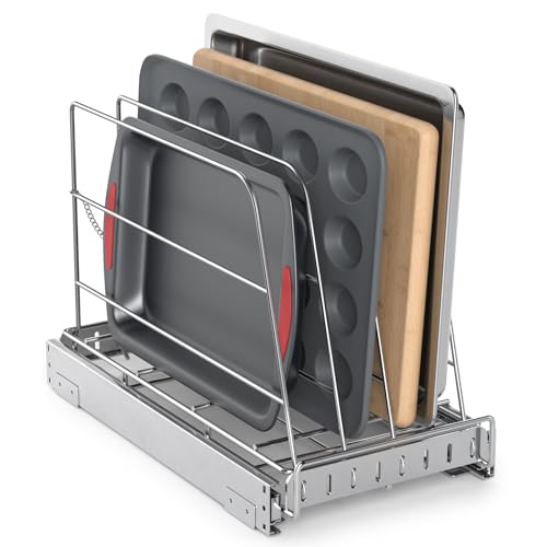 Pull Out Cabinet Organizer for Cutting Board, Cookie | Pull Out Organi - Image 2