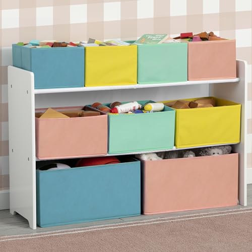 Delta Children Deluxe Multi-Bin Toy Organizer with Storage - Image 3
