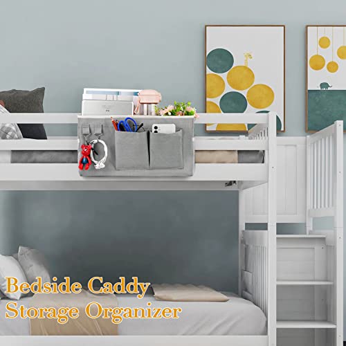 Bedside Caddy Bedside Storage Bag for Headboards/Bunk Bed - Image 4