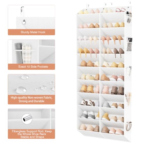 LANTEFUL Over the Door Shoe Organizer, Hanging Shoe | All Products - Image 5