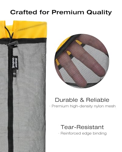 Mesh Bags Drawstring 5 Pack - Lightweight Stuff Sack - Image 4
