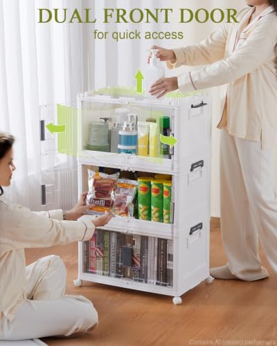 OlarHike 144QT Storage Bins with Lids for Closets, Office - Image 7