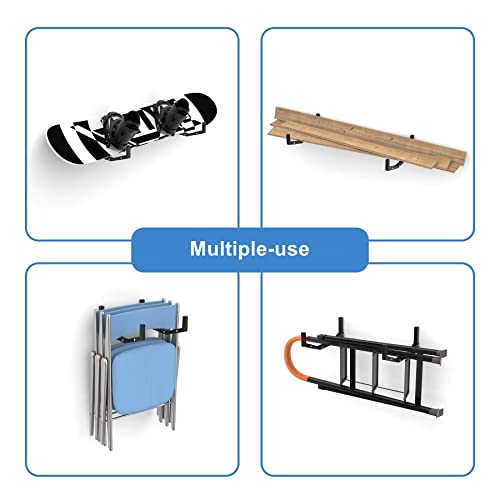 WALMANN Wall Mount Kayak Storage Rack, Kayak Hooks for Garage - Image 6