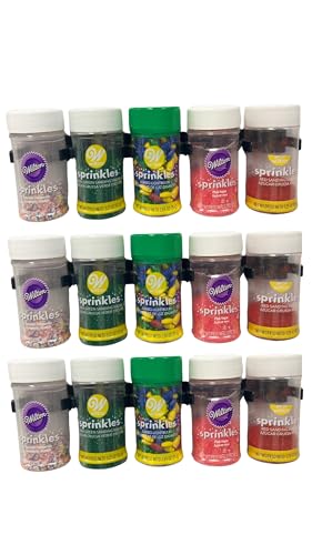Adhesive Spice clip gripper clips, Holds 15 Ct spice jars - Image 7
