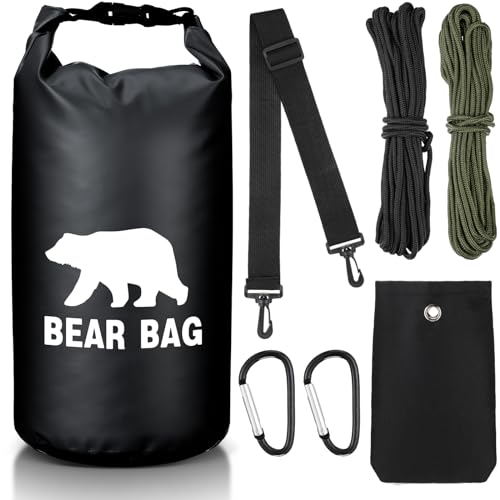 Foilswirl Bear Bag Food Storage System for Camping,10 L,Black - Image 2