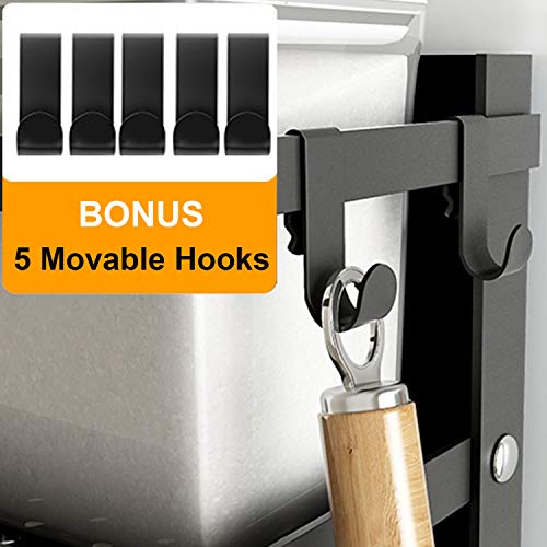 EASTTOWEST Magnetic Spice Rack,4 Tier Kitchen Magnetic - Image 6