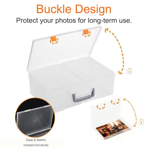 18-Pack Extra Large 5 x 7 Photo Storage Box, Fully | Home Organization - Image 7