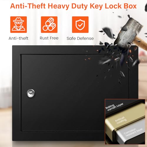50 Keys Key Cabinet with Drop Slot - Image 4