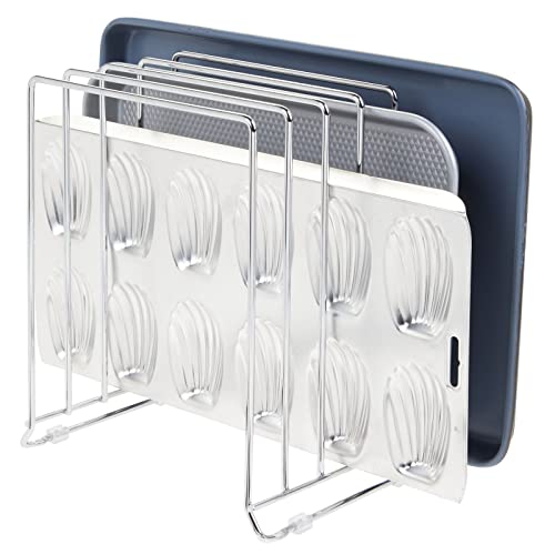 mDesign 5 Slot Pot and Pan Rack — Metal Wire Rack fo | All Products - Image 2