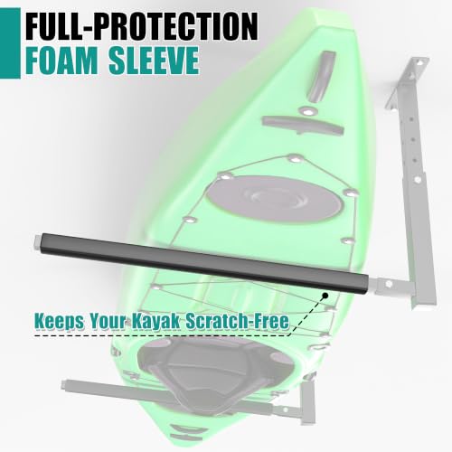 Adjustable Ceiling Kayak Storage Rack for Garage - Image 5