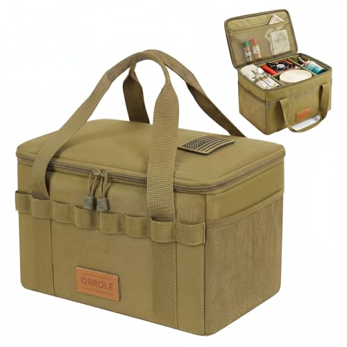 Camping Storage Bag 15L, Premium Camping Tote with Padded - Image 2