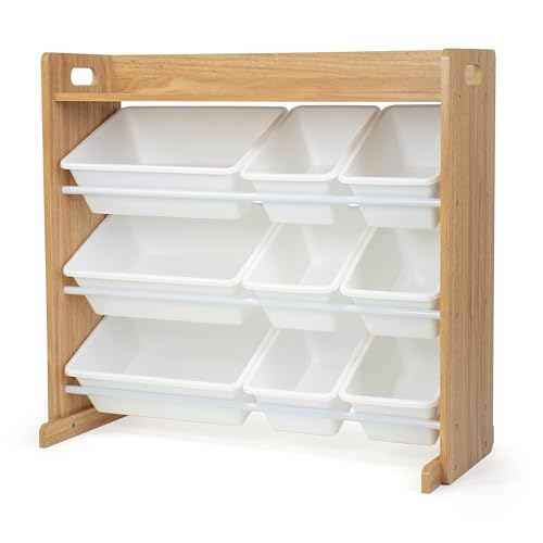 Humble Crew Kids Toy Organizer with Display Shelf, 9 Bins - Image 2