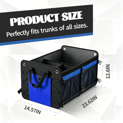 Car Trunk Organizer for SUV Sedan Pickup Cargo Storage - Image 3