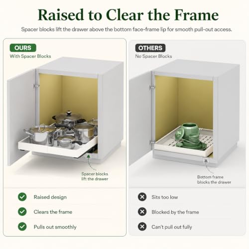 Fokyfok Pull out Cabinet Organizer,Expandable,No Dri | All Products - Image 6