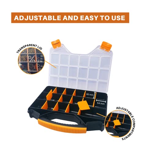 Massca Small Parts Organizer Box, Organize Screw - Image 3