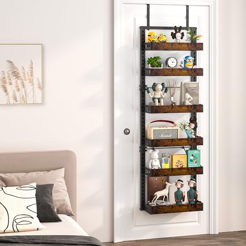 BUKFEN 6-Tier Over the Door Pantry Organizer, Adjust - Image 7