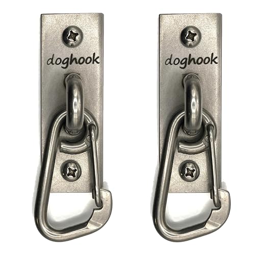 Canine Hitch- Secure Dog Leash Parking Wall Slim Hook | Pet Essentials - Image 2