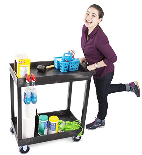 Stand Steady Tubstr 2 Shelf Utility Cart Supports Up to 250 lbs - Image 2