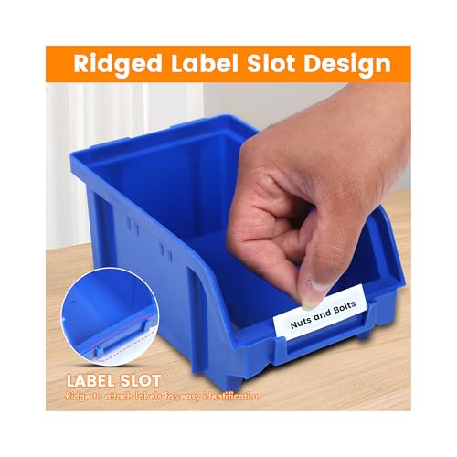 MaxWorks Wall Mount Storage Rack 30 Bin Heavy‑Duty Organizer - Image 4