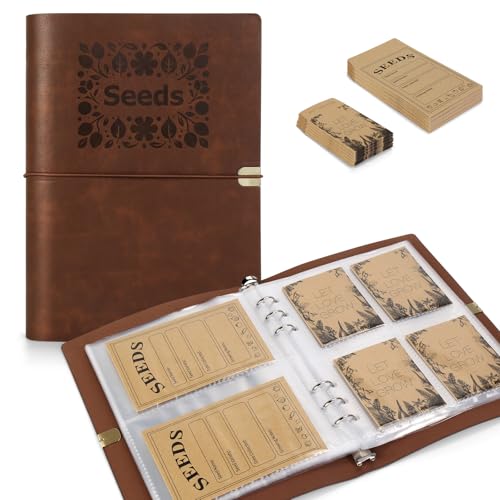 Seed Storage Organizer, Seed Packet Organizer Binder - Image 2