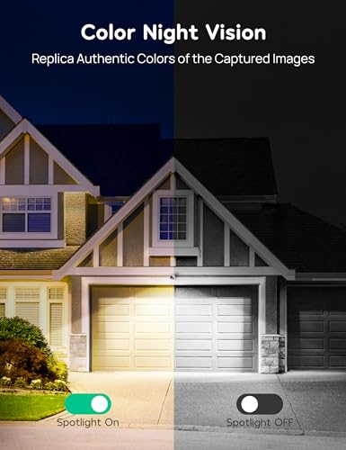 winees Security Cameras Outdoor, Wired 2K Wi-Fi Cameras for Home - Image 3