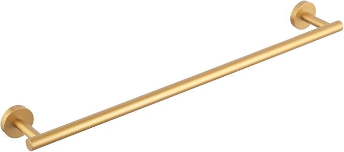 Bathroom Towel Bar — 24" Gold Stainless Steel