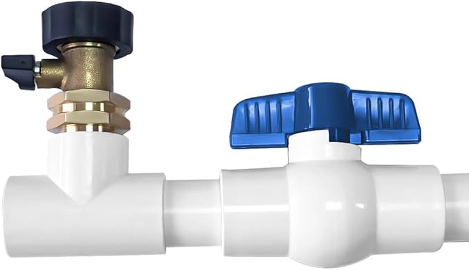 3/4 Garden Pipe Fitting AC Drain Line Cleaner Tool,AC Drain Line Unclogger,Quickly and Effectively Unclog condensate Water blockages