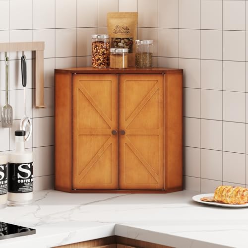 Trironsun Corner Bread Box for Kitchen Counter Double Layer - Image 4