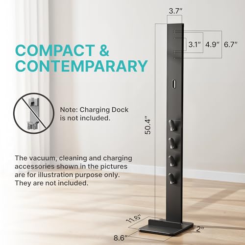Vacuum Cleaner Stand, Compatible with Dyson Gen5 V15 - Image 3
