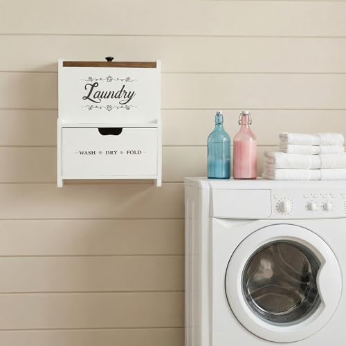 Goaste Dryer Sheet Holder with Drawer, Wood Dryer Sheet - Image 8