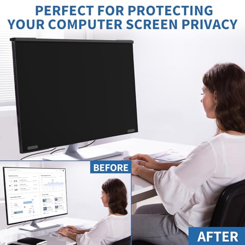 Magnetic 27 Inch Hanging Computer Privacy Screen for 16:9 - Image 7