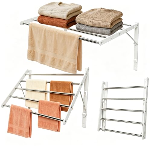 Wall Mounted Drying Rack, Foldable Laundry Rack - Image 2