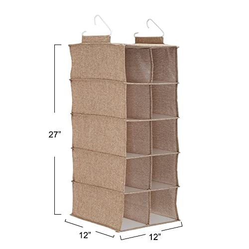 Household Essentials 10‑Pocket Hanging Shoe Organizer - Image 4