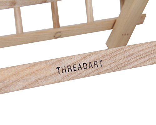 Threadart 66 Large Cone Wood Thread Rack, Freestanding or Wall - Image 6